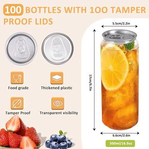Bouteilles d'eau et de jus en PET personnalisées en gros de 330 ml, 500 ml, 16 oz avec impression sérigraphique, bouchon facile à ouvrir, couleurs personnalisées - Product Image 2