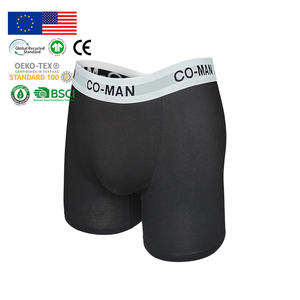 Sous-vêtements élégants pour hommes, haute élasticité, boxers respirants en spandex, slips et boxers pour hommes, <span class=keywords><strong>musculation</strong></span>, gris foncé, petit MOQ - Product Image 1