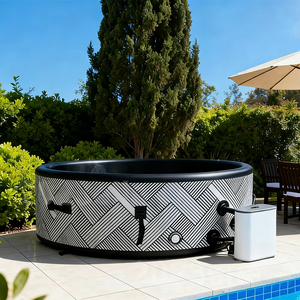 <span class=keywords><strong>Prix</strong></span> fabricant – Spa <span class=keywords><strong>gonflable</strong></span> extérieur rond pour 3-4 personnes, idéal pour la récupération - Product Image 1