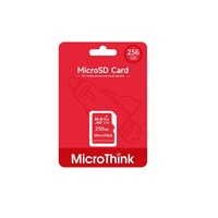 Carte mémoire Microthink TF en gros, 32G 64G 128G 256G, Mini Carte SD en plastique A1 U3 V30 pour GPS de voiture, Caméra embarquée, DVR, Lecteur MP3, Appareil photo