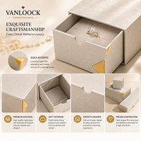 Ensemble d'emballages de bijoux de luxe sur mesure, collection de boîtes cadeaux haut de gamme pour bagues, colliers, bracelets, boucles d'oreilles, emballage OEM ODM