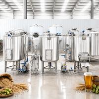 Fermenteur conique en acier inoxydable de 200 L / Cuve de fermentation à double enveloppe pour microbrasserie et brassage artisanal