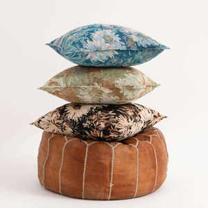 Innermor jacquard di lusso moderno copricuscino soggiorno rosso motivo floreale divano da soggiorno divano - Product Image 3