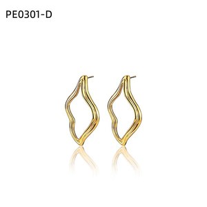 ต่างหูแฟชั่น PE0301 สำหรับผู้หญิง เครื่องประดับคุณภาพสูง - Product Image 2