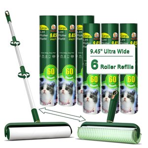 Tùy Chỉnh Pet Tóc Remover Con Lăn Dính Dài Xử Lý Pet <span class=keywords><strong>Lint</strong></span> Con Lăn Bàn Chải Tái Sử Dụng <span class=keywords><strong>Lint</strong></span> Con Lăn Với Nạp Cho Vật Nuôi Tóc - Product Image 1