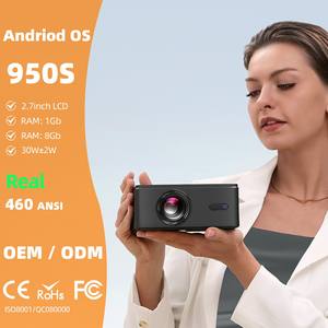Android Projector LED 4K Portable Video 1080P WIFI Speaker with Bluetooth MINI Home Theater Cinema Phone Beamer <b>Smart</b> <b>TV</b> A32 Pro - Product Image 1