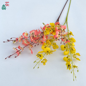 Dancing Orchid Silk Orchid Flower Single Stem <b>Wedding</b> Decor Artificial Flowers Spring Colors Ceiling Aisle <b>Arches</b> - Product Image 3