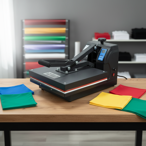 Nuova Pressa a Caldo Manuale Elettrica Yinghe 38*38cm Multifunzione per T-Shirt e Abbigliamento Personalizzato - Product Image 1