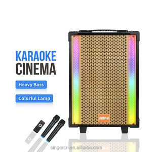 GD-909A Portable Bluetooth karaoké haut-parleur haut Volume carré danse Audio Mobile Performance maison extérieur haute batterie DC - Product Image 1