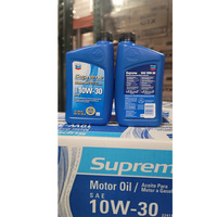 Huile moteur à essence Chevron MINERAL 10W-30 Anti-usure 12/1 Quart (12 bouteilles) US