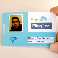 Carte d'étudiant RFID en PVC d'usine avec puce NFC EM4305 ISO 14443A pour l'adhésion aux entreprises et la gestion de l'identité
