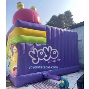 Toboggan gonflable personnalisable de haute qualité / château gonflable avec toboggan sec - Product Image 6