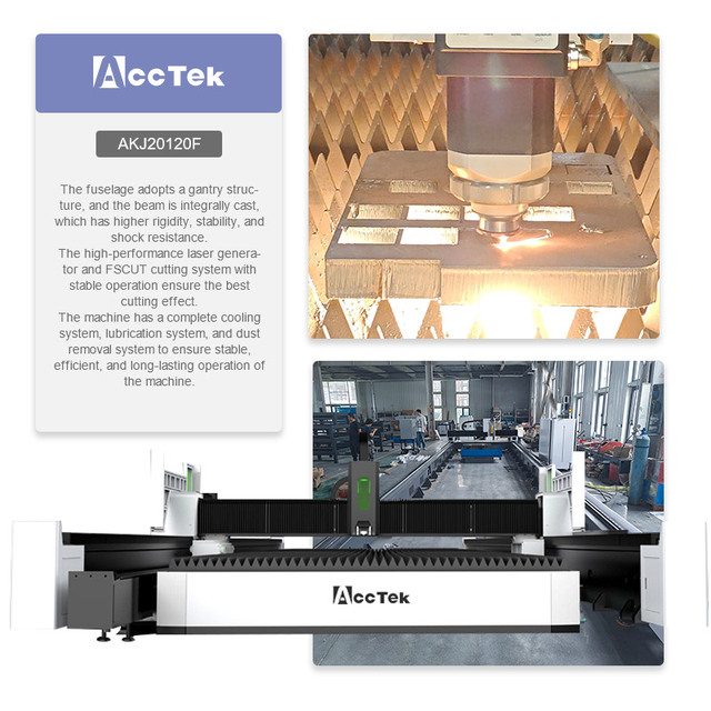 2025 Ground Rail 12m 20m Long Size Laser Metal Cutter Boci Head Cypcut Controlled Lazer Metal Process Machine 8000w on Sale
