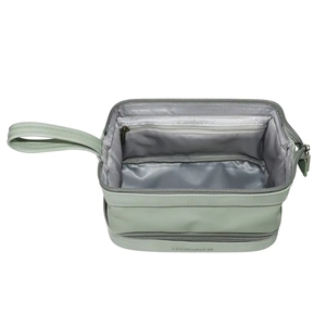 Neceser de Viaje de Piel Sintética PU de Gran Capacidad, Estilo Vintage de Lujo, Ecológico, Color Verde Senrong, con Cierre de Cremallera - Product Image 3