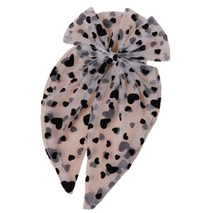 Wholesale Lace <b>Bow</b> <b>Clip</b> Coquette Barrettes with Long Tail Ribbon for Women Christmas Valentines Wedding Prom Accessories - Product Image 6