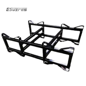 Cremagliera stabile impilabile del barilotto del whisky del rivestimento della polvere su misura - Product Image 3