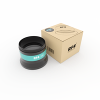 RF4 0.48X Camera Barlow Lens for Stereo Microscope Auxiliary Objective Achromatic Lens Magnifier
