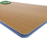 Dalles de sol sportives multi-usages en vinyle PVC modernes, ignifuges, à design graphique, pour gymnases et terrains de volleyball – Vente chaude