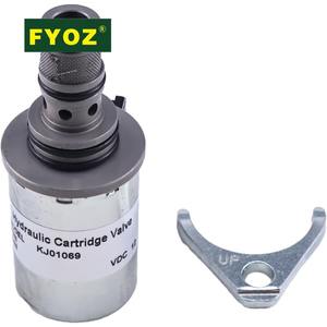 Katup Solenoid, 12V, 1959700, untuk Caterpillar <span class=keywords><strong>Skid</strong></span> Steer <span class=keywords><strong>Loader</strong></span> 216 216B 236B3 242B 256C 262C 262C2 272C Multi Terra - Product Image 1