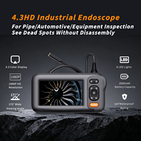 Caméra d'inspection vidéo endoscopique industrielle pour automobile, écran 4,3 pouces, pour la réparation de véhicules et les composants cachés