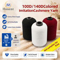 Fil à coudre élastique, haute élasticité, coloré, imitation nylon, polyester, teint, pour crochet et cuir