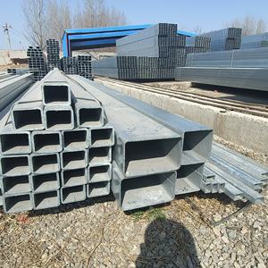 Tubos de aço retangulares de metal galvanizado carbono quente DIP Tubos quadrados - Product Image 2