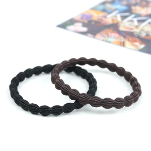 ยางถักแวววาวสำหรับผมหนาสำหรับผูกผมดีไซน์เป็นลอนแบบเกาหลี - Product Image 5