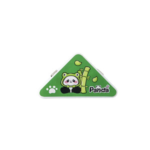 Clip Triangular Panda de 50 mm, Clip de Plástico para Notas, Clip de Esquina para Guardar Exámenes de Estudiantes - Product Image 5