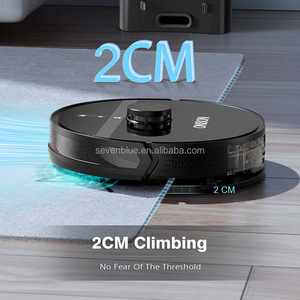 Aspiradora Robot Recargable de Bajo Precio - Mopa de Agua, Seco y Húmedo, Eléctrica con Estación de Carga y Tanque de Agua, Limpiador de Pisos Robótico - Product Image 5