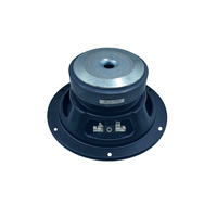 Haut-parleur médium-grave de 6,5 pouces à 38 bobines, cône en papier, suspension en tissu, aimant externe, 3 ohms, 50 W pour enceinte Bluetooth et audio de voiture
