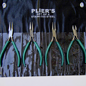 SUNTOOLS/STIPL High Quality <b>Iron</b> Premium Plier Stand <b>8</b> Holes Jewelry Making Tools Collection Pouch Model 531C Wholesale Low - Product Image 1