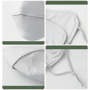 Máscara Facial Refrescante con Protección Solar UPF 50+ UV para el Verano, Ideal para Viajes, de Nailon Ecológico - Product Image 5