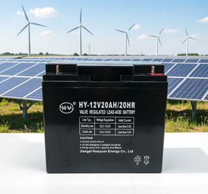 Industrial-Grade <b>12V</b> 20Ah 240Wh <b>Deep</b> <b>Cycle</b> Lead Acid <b>Battery</b> for Solar Microgrid Installations Cars Golf UPS - Product Image 1