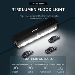 ไฟหน้า Led สำหรับจักรยานเสือภูเขา2600 Lumen 8000 Mah USB พร้อมฟังก์ชั่น Power Bank - Product Image 2