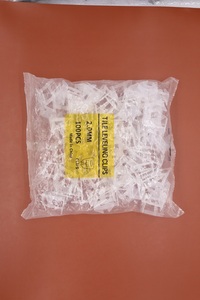 1mm 1.5mm 2mm 2.5mmカスタマイズ可能なタイルレベリングシステムクリップ/タイルレベリングクリップタイル/レベルウェッジタイルスペーサー - Product Image 5