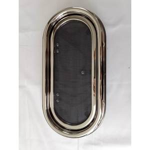 Escotillas Ovaladas de Acero Inoxidable 316L, Techo Solar, Ventanas Laterales, Cubiertas de Escotillas para Yates, Barcos, Autocaravanas - Nuevo - Product Image 1