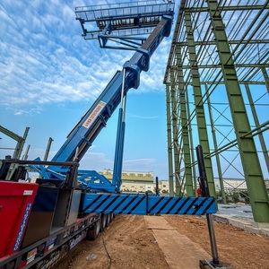 Plataforma Elevadora Hidráulica Motorizada Diésel/Eléctrica HUAYING 45M de Fácil Operación con Control PLC para Ingeniería de Techos - Product Image 3