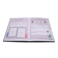 Carnet de bébé personnalisé de haute qualité, impression du logo sur la couverture, format personnalisé, reliure rigide, livre de souvenirs, journal de grossesse personnalisé