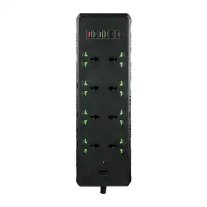 OSWELL Us Power Strip With Usb Port Cruise Ship Travel Non Surge Protector Plug With 8 Outlets Extention Cords Desk