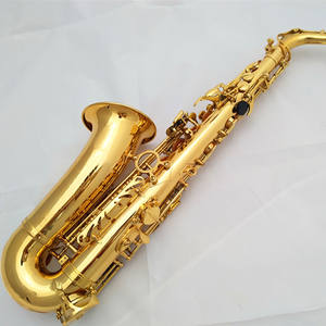 <span class=keywords><strong>Tenor</strong></span> Eb <span class=keywords><strong>clarinete</strong></span> lacado oro saxofón principiante saxofón instrumento música al por mayor - Product Image 2
