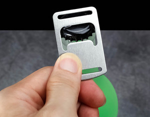 Abridor de cinta de acero inoxidable, abrebotellas de acero inoxidable, mochila para exteriores, correas, hebilla, cordón, accesorios para bolso de viaje - Product Image 6