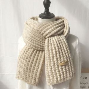 Écharpes en tricot unies personnalisées pour l'hiver 2023, Yiwu - Product Image 1