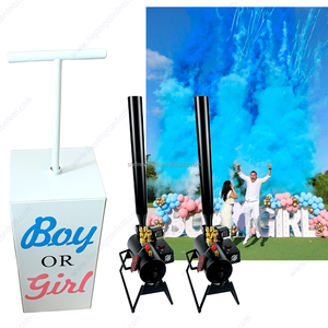 FX Show Rent Super Mini Streamer Cannon Confettis Power Shot Machine à papier Portable Petit lanceur Evénement Tnt Sexe Révéler Fumée - Product Image 4