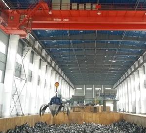 חיצוני כפול קרן מנוף תקורה עם לתפוס דלי 50 טון - Product Image 2