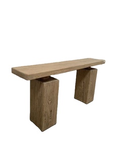 <span class=keywords><strong>Table</strong></span> <span class=keywords><strong>console</strong></span> en bois massif de style antique chinois de la dynastie Ming, faite à la main, écologique, durable, design rustique Wabi-Sabi, pour salon et chambre à coucher - Product Image 3