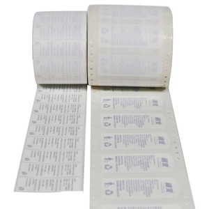Factory Custom Waterproof Adhesive Label Printing Plastic Stickers For Water Bottle