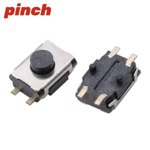 Interrupteur Tactile 3x6 4x4 3x4 Noir Rouge Bleu Jaune Surface en Caoutchouc Silicone Montage en Surface SPST 500mA 24V DC Montage sur Panneau Frontal - Product Image 4