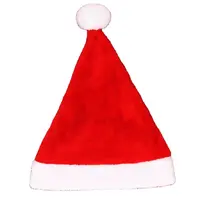 2022 מכירה לוהטת Custom תינוק מצחיק שלג אדום צבע כובע קישוט סנטה החג שמח כובע למבוגרים