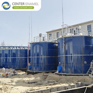 Tanque <span class=keywords><strong>de</strong></span> Filtración <span class=keywords><strong>de</strong></span> Medios con Acero Atornillado Revestido <span class=keywords><strong>de</strong></span> Epoxi y <span class=keywords><strong>Techo</strong></span> <span class=keywords><strong>de</strong></span> Domo <span class=keywords><strong>de</strong></span> Aluminio - Product Image 4