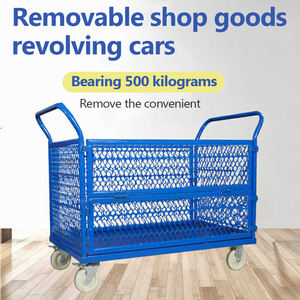 Chariot à main convertible industriel Chariot à chariot compact léger à 4 roues - Product Image 2